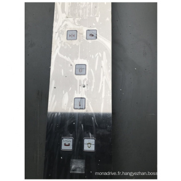 Pièces d&#39;ascenseur Lop COP Panneau de bouton-poussoir avec carte d&#39;affichage